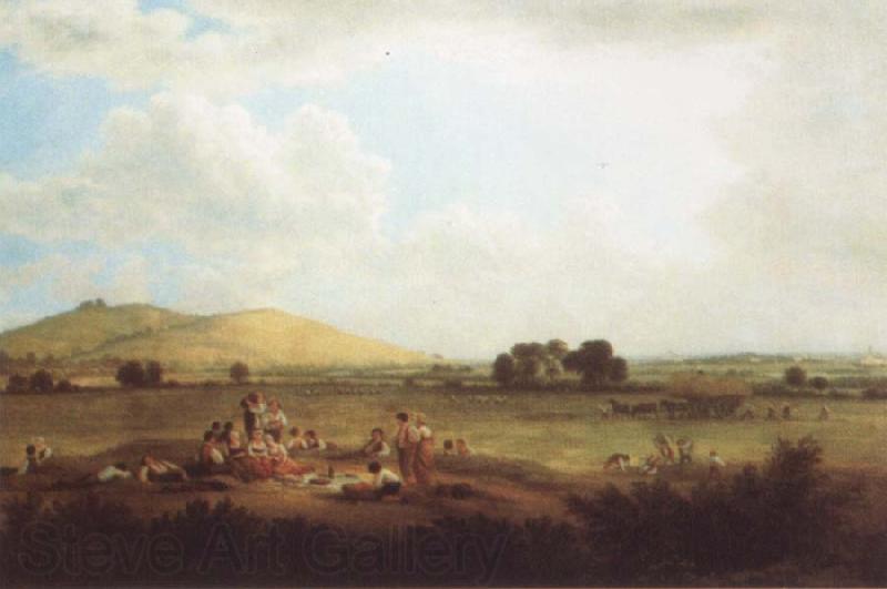 John glover Hayfield near Primrose Hill 1817 France oil painting art
